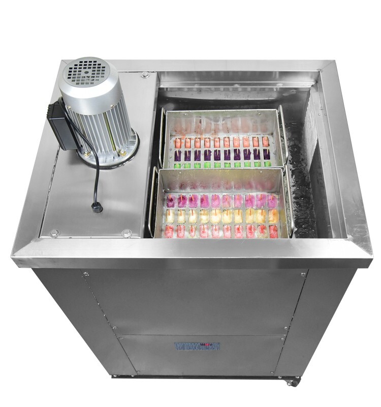 Kolice Commercial 2 Mold Sets ice Cream Popsicle Machine,ice pop maker,ice bars