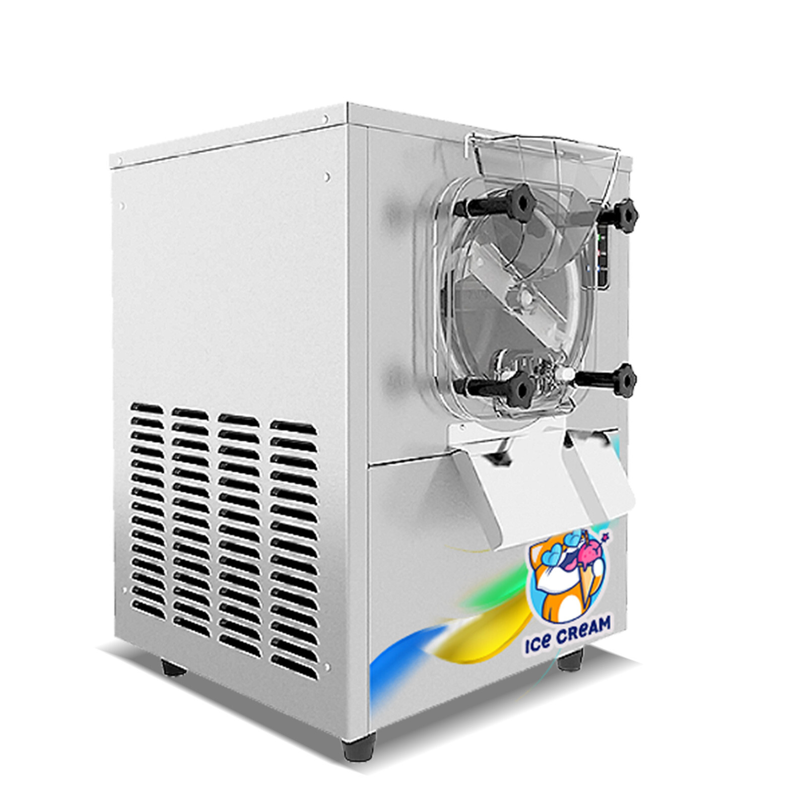 Kolice Tabletop Hard Ice Cream Machine,Ice Cream Machine,Gelato Ice Cream Maker