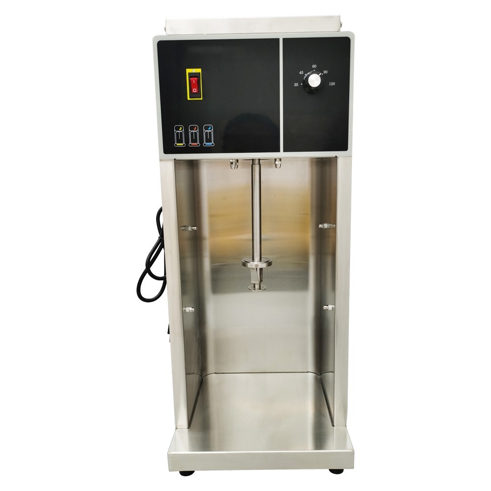 Ice Cream Blender Machine 110V w/ 3 Round Stainless Steel Molds Creamy Ice Cream