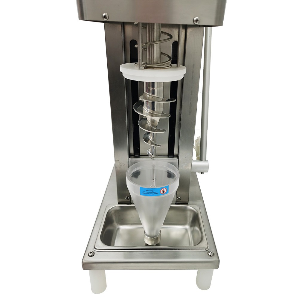 Fruit Ice Cream Machine Commercial Spiral Blender Mixer Easy Jet Wash w 2 Cups