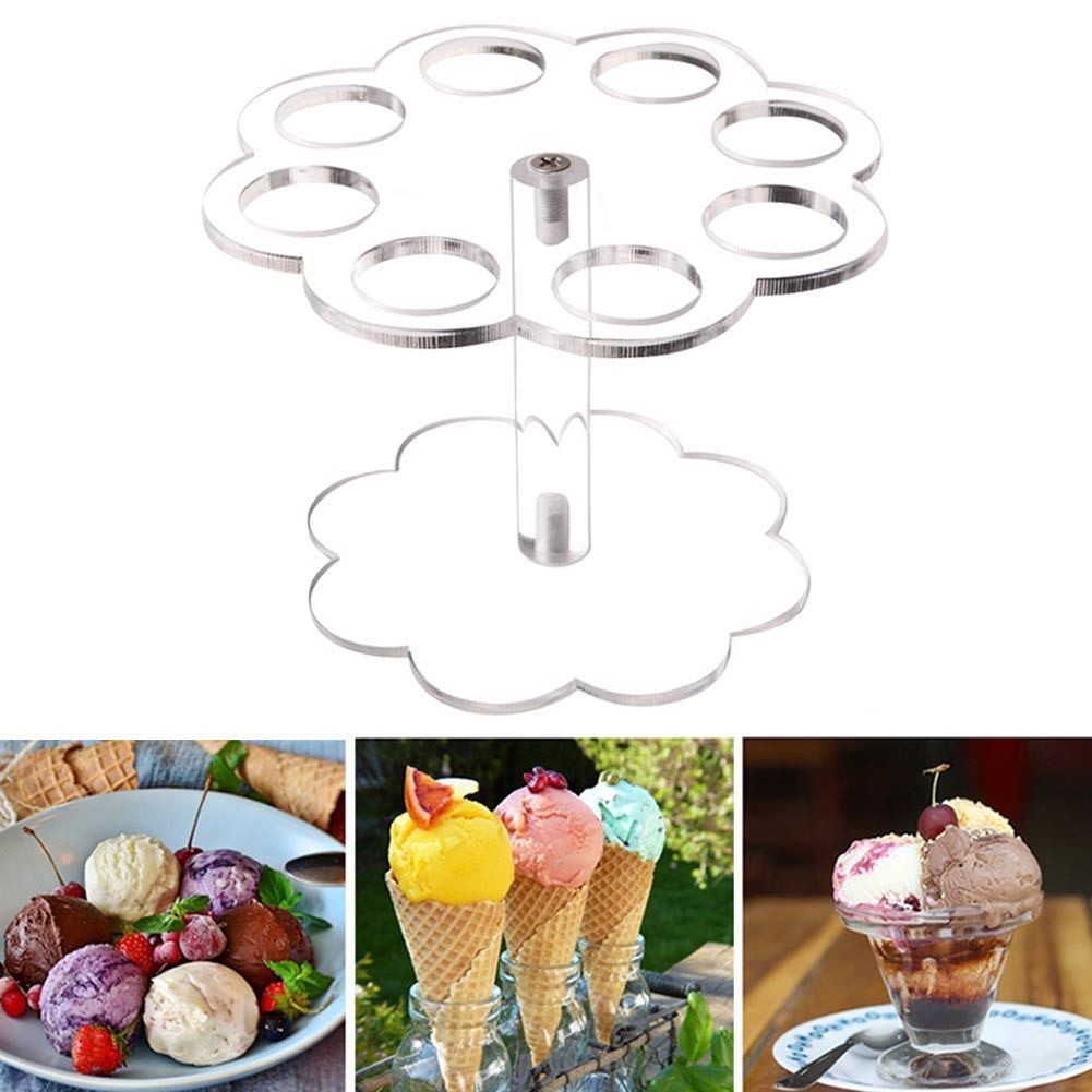 Ice Cream Cone Holder Chip Cone Holder Counter Top DIY Decoration Replacement