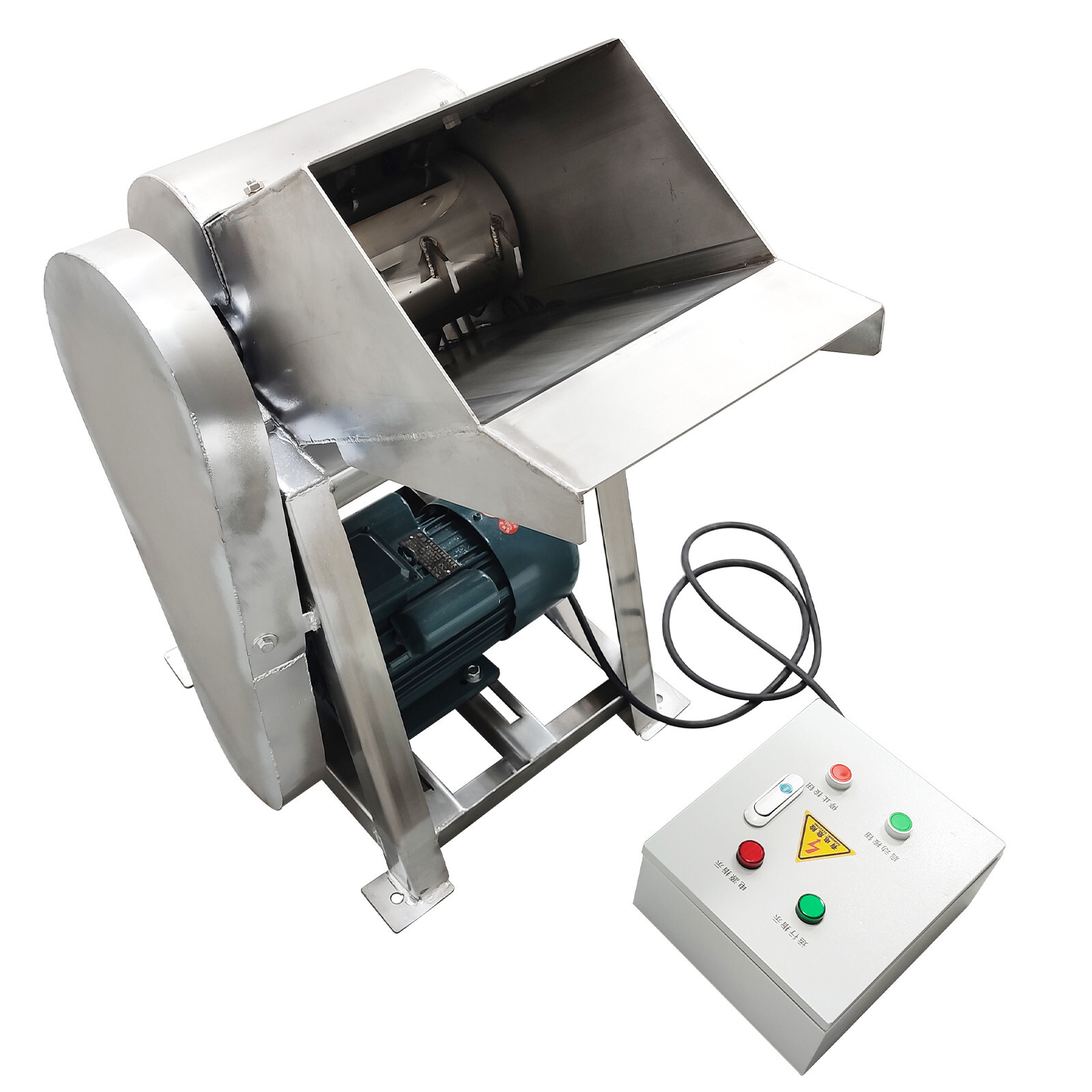 220V Large Scale Ice Breaker, 2T/H IndustrialIce Stainless Steel Ice Breaker