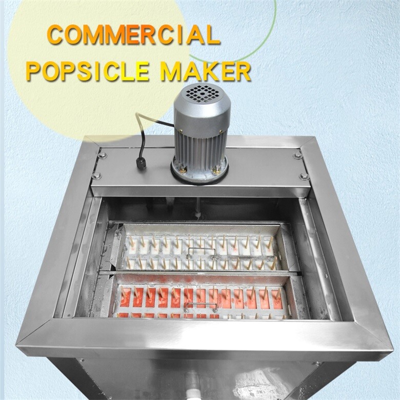 USA 2 Slim Molds ice Popsicle Machine, ice pop Machine,ice Lolly Making Machine