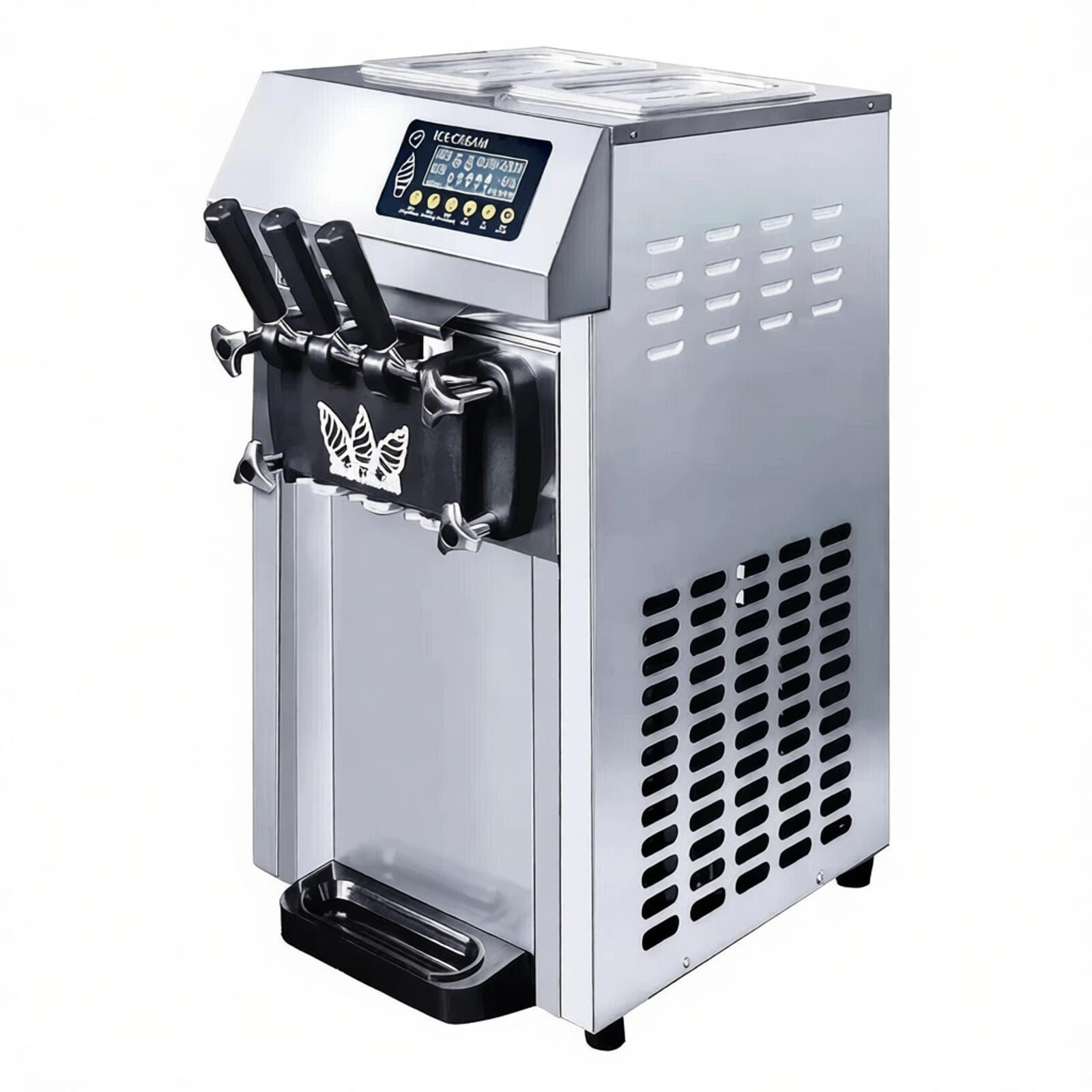 18-28L/H Flavor Soft Serve Ice Cream Machine Maker Commercial Yogurt Maker