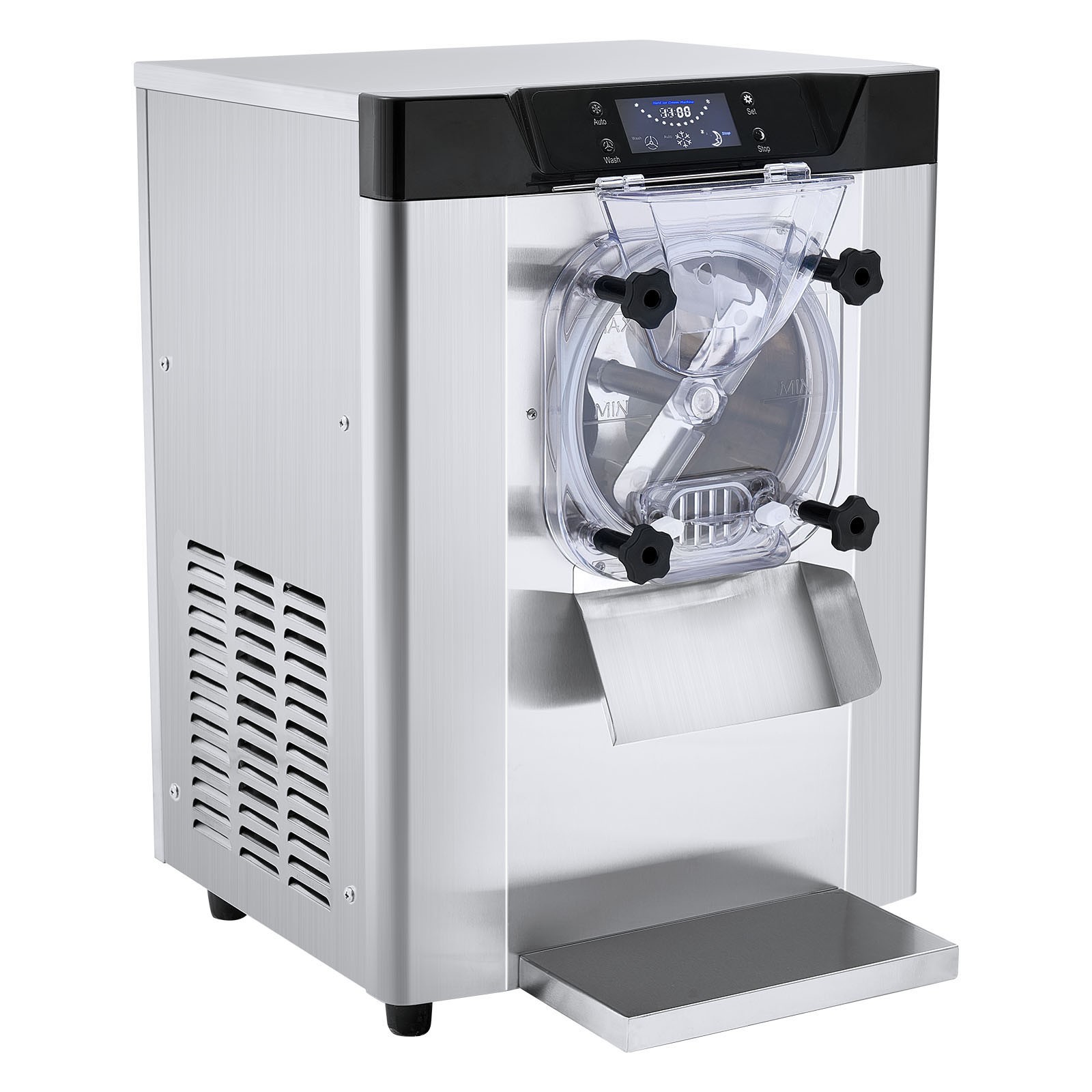 VEVOR Commercial Soft/Hard Serve Ice Cream Machine Maker 10-44L/H Yield 3 Flavor