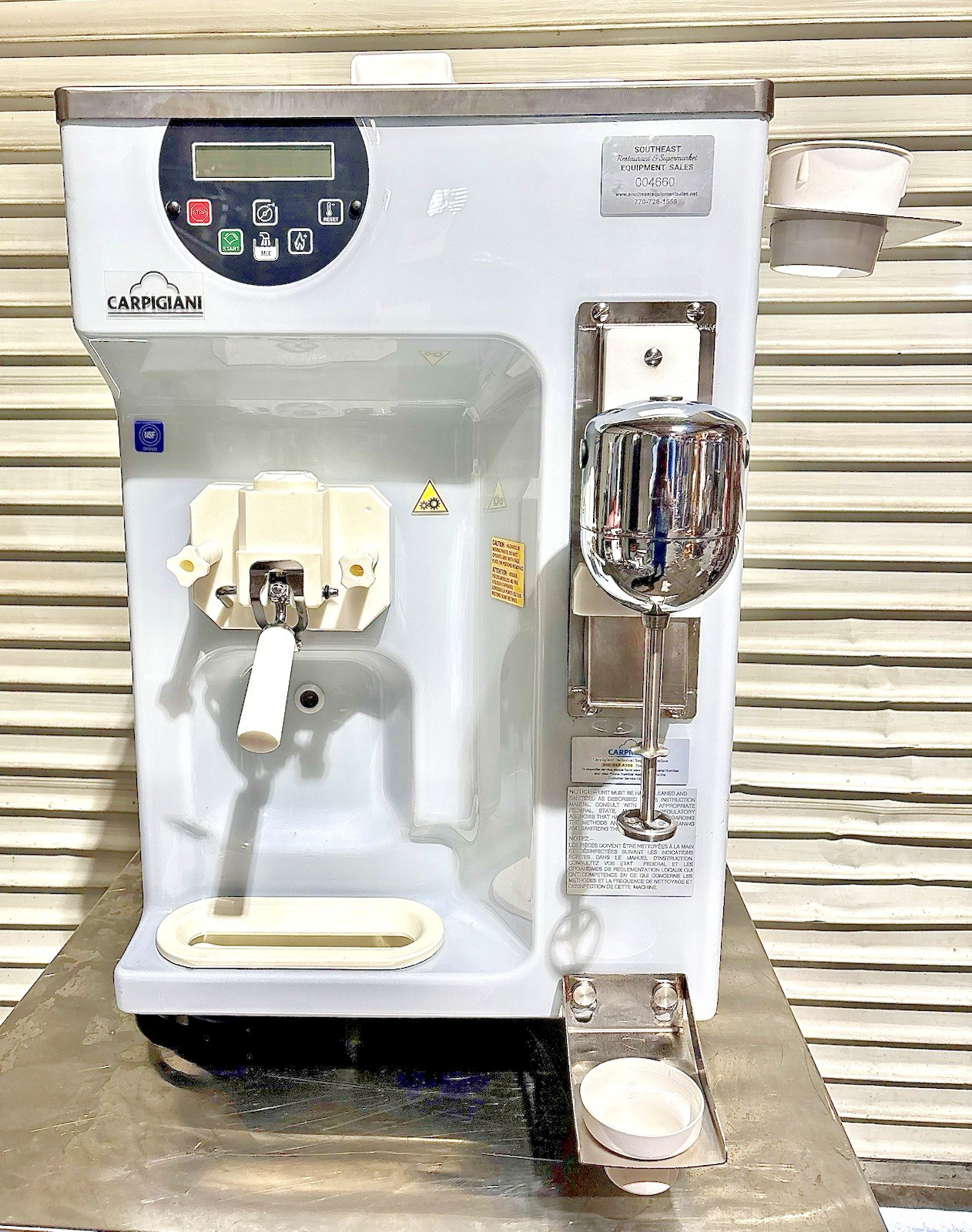 2022 Carpigiani 191 SP/US/E P Countertop Soft Serve Ice Cream Machine