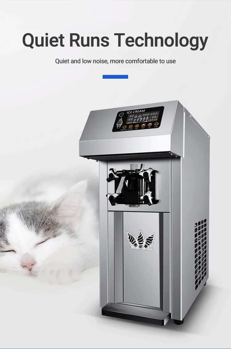 High Quality Commerical Ice Cream Machine Automatic Ice Cream Maker Machine