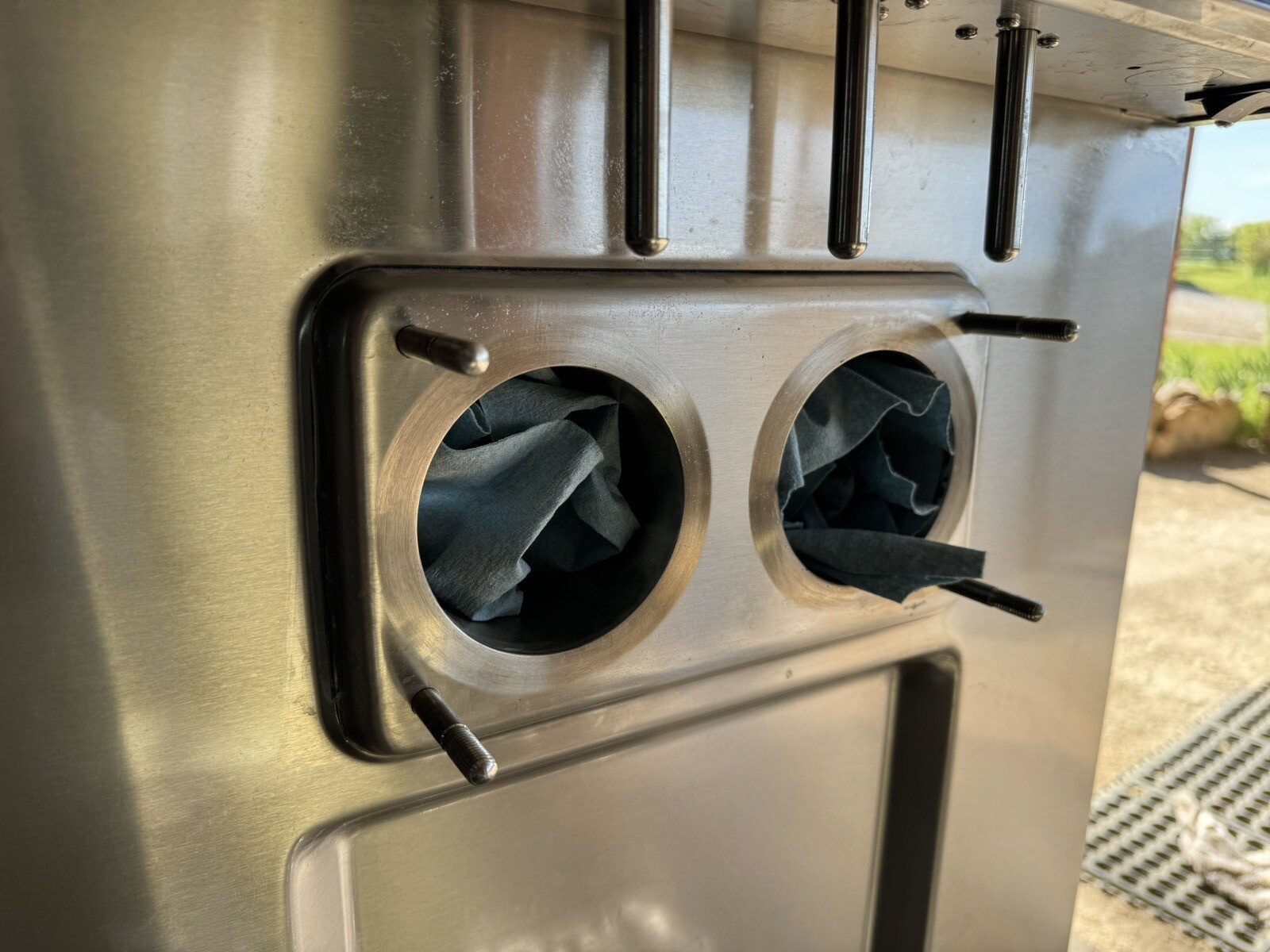 Spaceman Ice Cream machine Air cooled Two Flavor Soft Served Model 6235-C FX