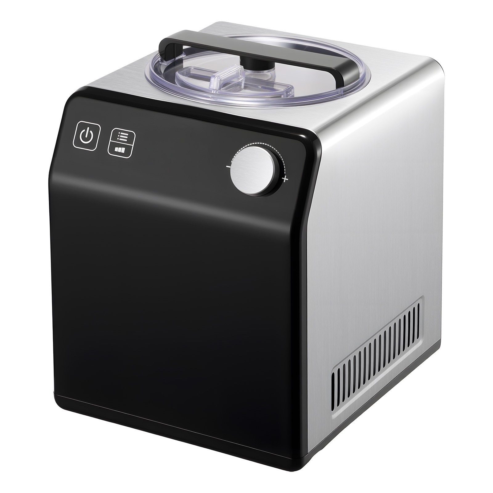 Uimoso 2 Quart Electric Ice Cream Maker Machine for Gelato and Yogurt DIY Black