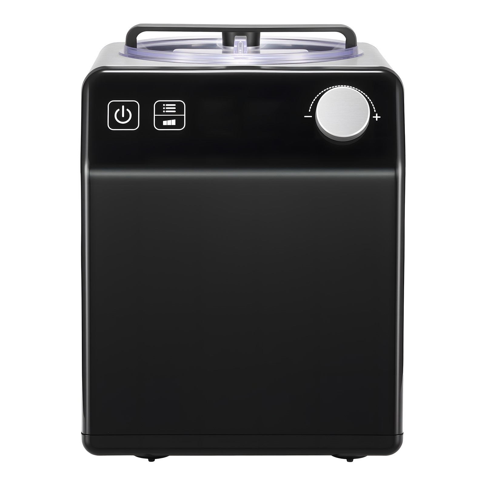 Uimoso 2 Quart Electric Ice Cream Maker Machine for Gelato and Yogurt DIY Black