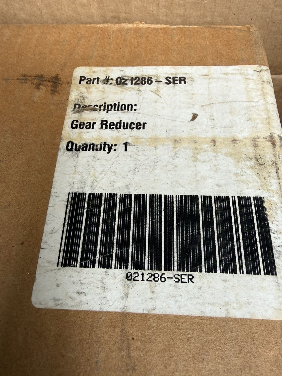 Taylor Gear Box Reducer for Soft Serve Ice Cream Machine – 021286
