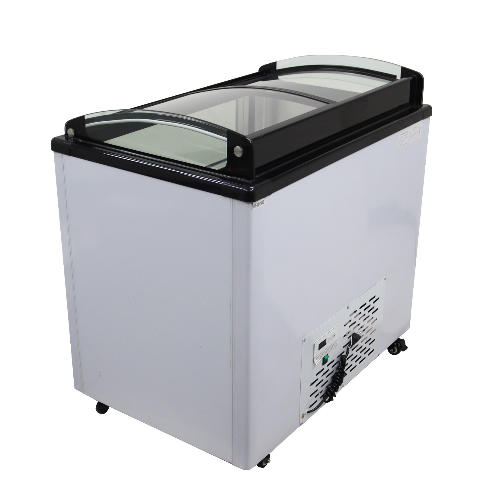 136L(35.93gallon) Ice Cream Showcase with 10 Pans And LED Light 330W 110V