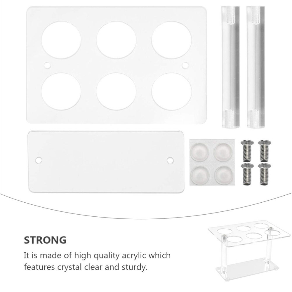 Acrylic Ice Cream Holder DIY Ice Cream Cone Stand Wedding Dessert Display Holder