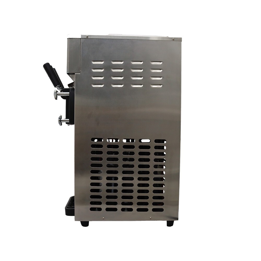 3 Flavors Countertop Soft Ice Cream Maker Soft Ice Cream Mahcine 16-18L/H 110V