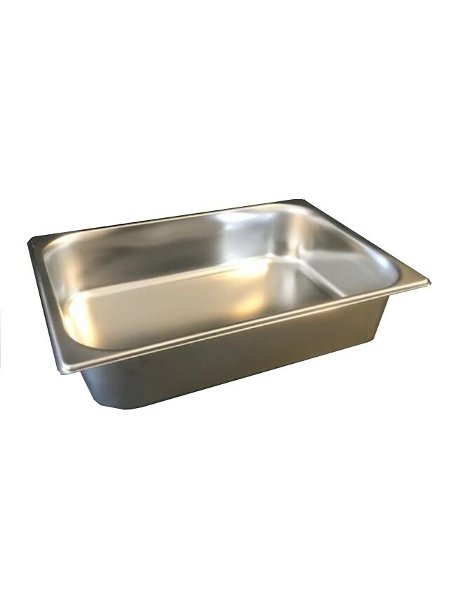 Gelato Pan 5,5 liter Stainless steel 360x250x80mm