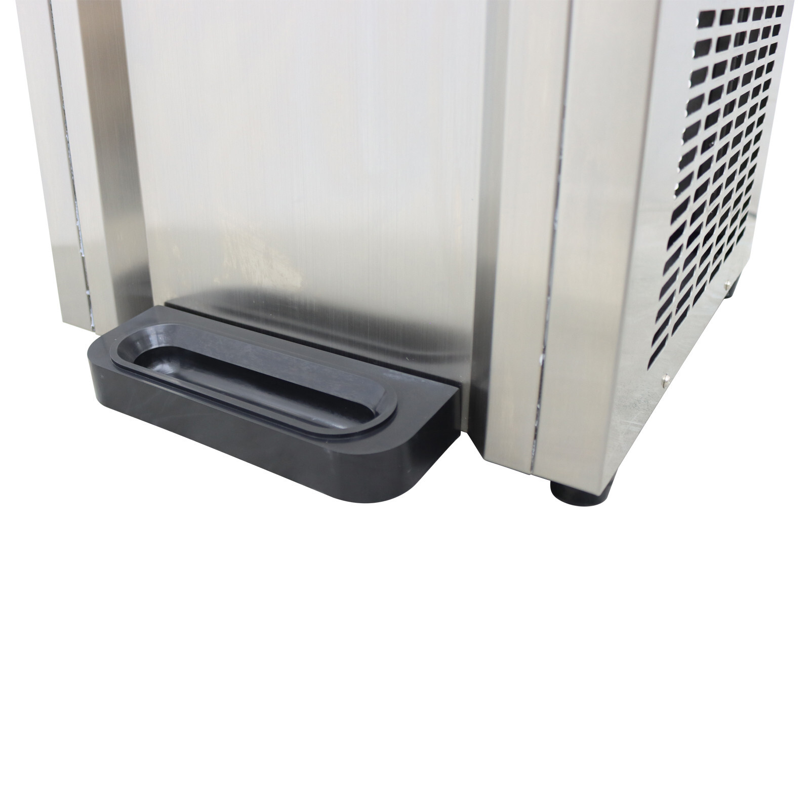 110V Three Flavors Auto Countertop Commercial Soft Serve Ice Cream Machine 1250W