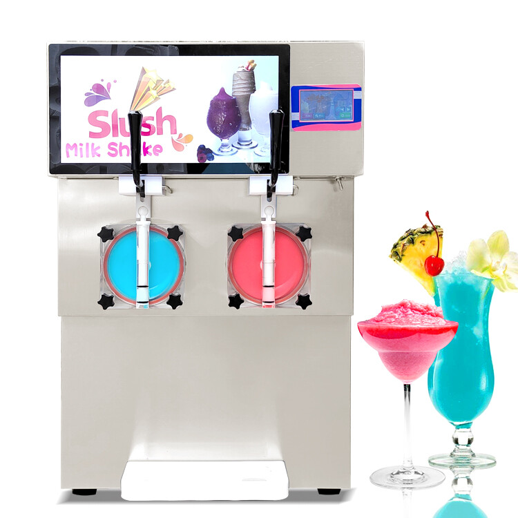 Kolice USA Margarita Frozen Beverage Ice Slush Machine, Cocktail Milkshake Maker