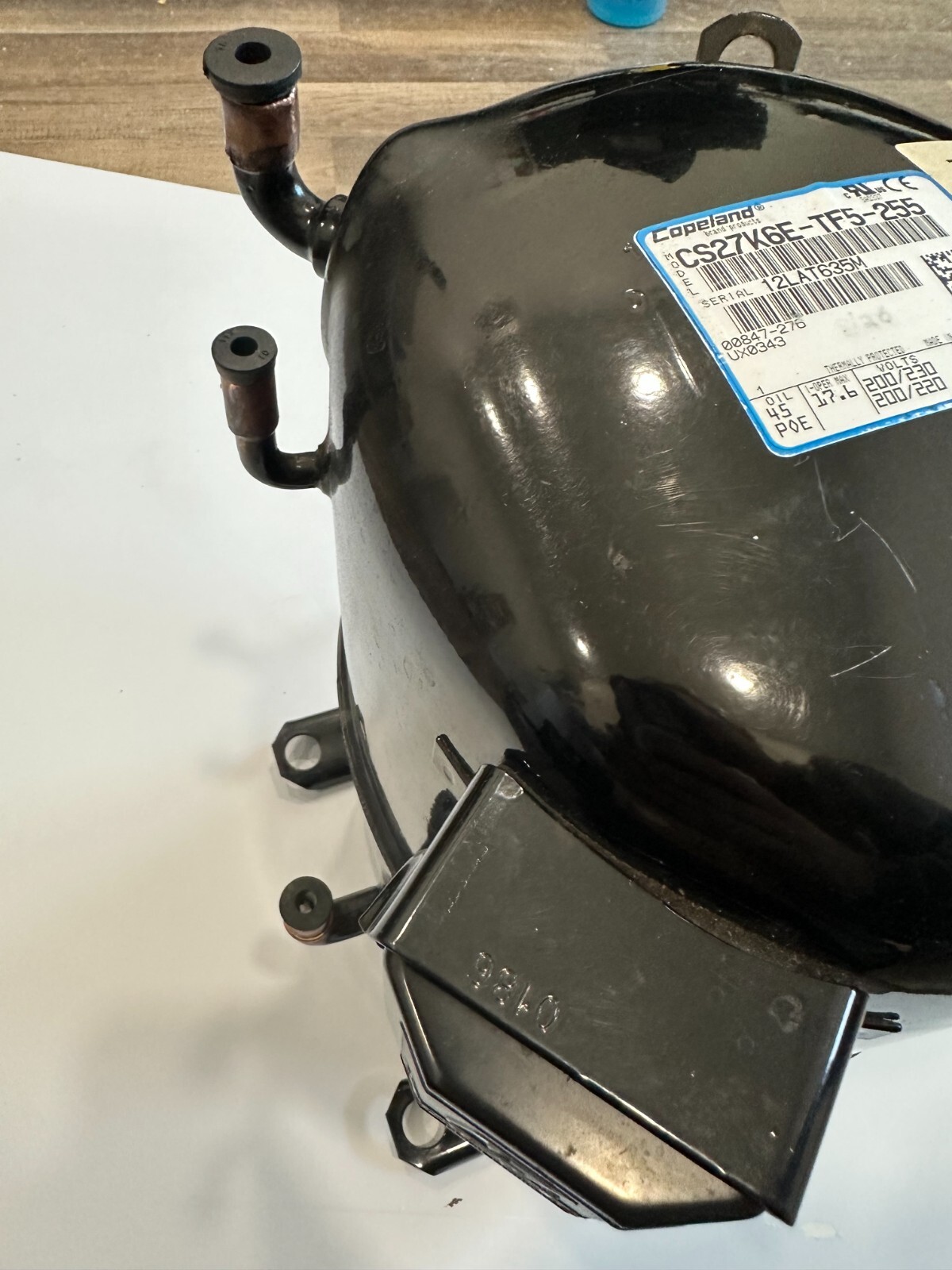 Carpigiani IC561132732 Compressor, CS27K6E-TF5 2, UF 820 E TRONIC