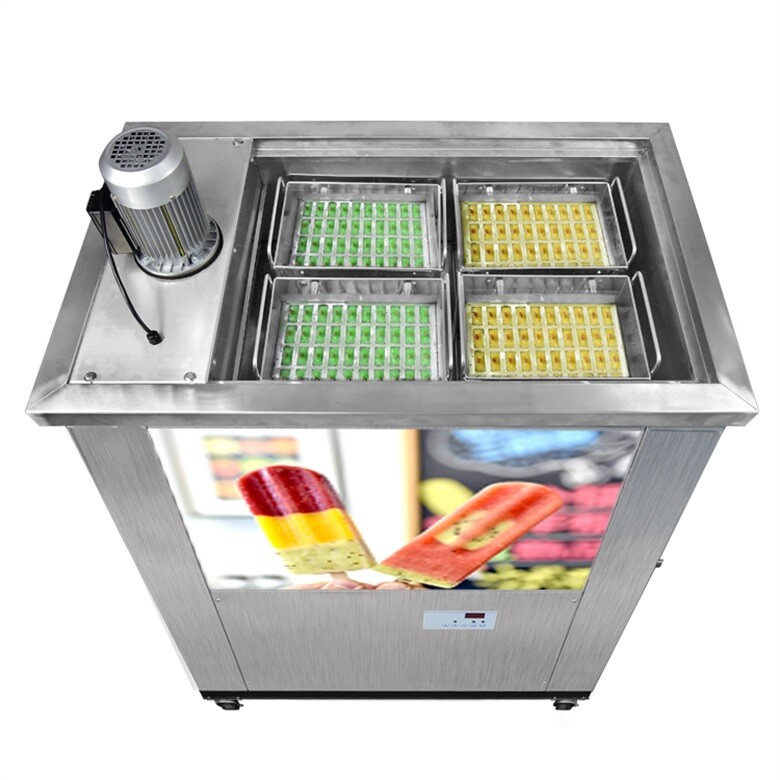 USA Kolice commercial 4 molds set ice popsicle machine,ice lollipop machine