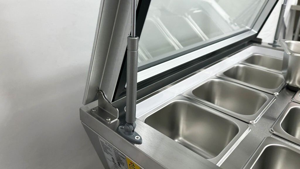 NEW 8 Pan Gelato Ice Cream Freezer Display Showcase Countertop Server NSF