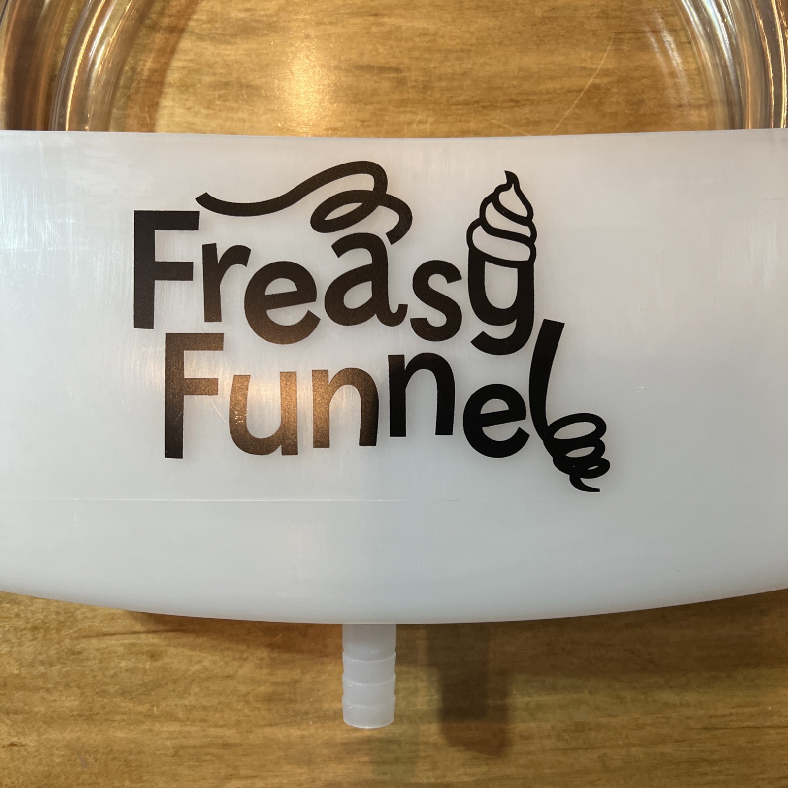 Freazy Funnel For Cleaning Soft Serve Freeze Slushie Ice Cream Machine