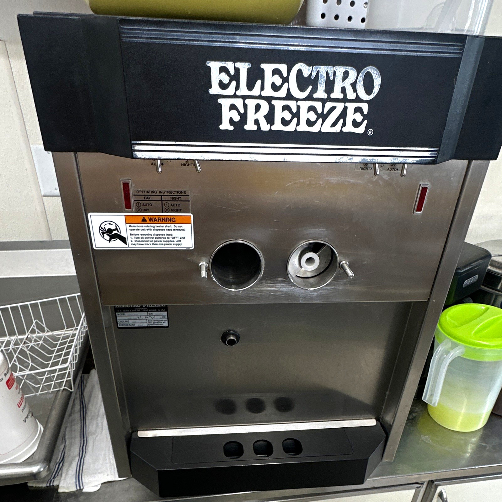 Electro Freeze CS10 Soft Serve Countertop Machine, 1 Hopper