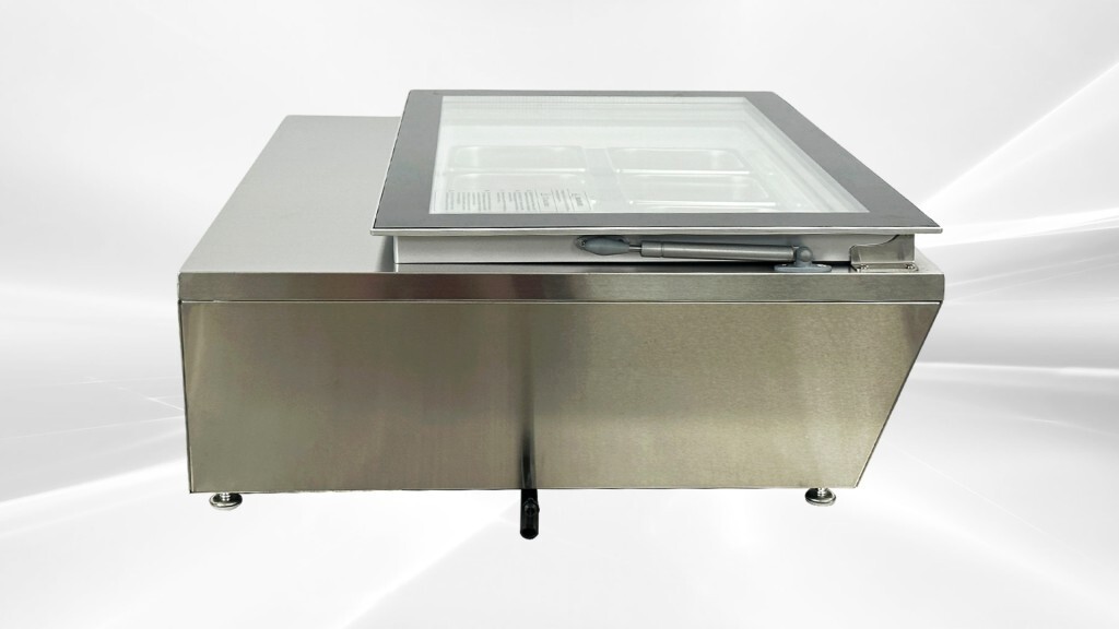 NEW 8 Pan Gelato Ice Cream Freezer Display Showcase Countertop Server NSF