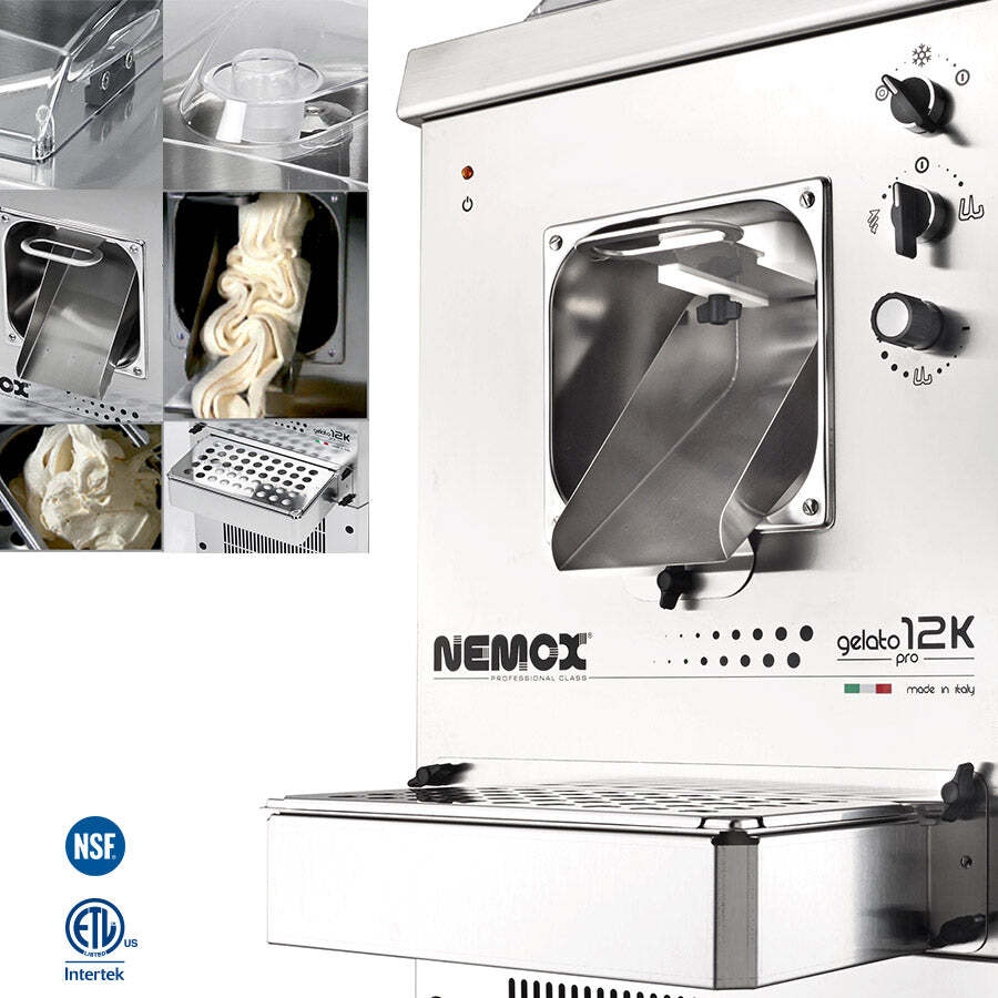 NEMOX 12K NSF GELATO/ ICE CREAM MACHINE – MADE IN ITALY