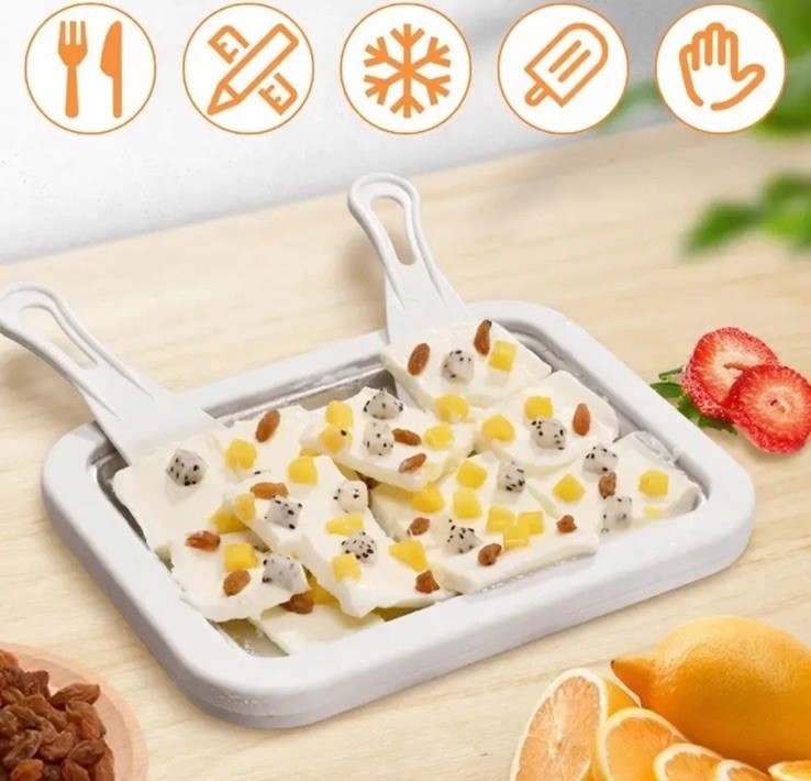 Household Ice Machine Ice Cream Machine Mini Fried Yogurt Machine NO ACCESSORIES