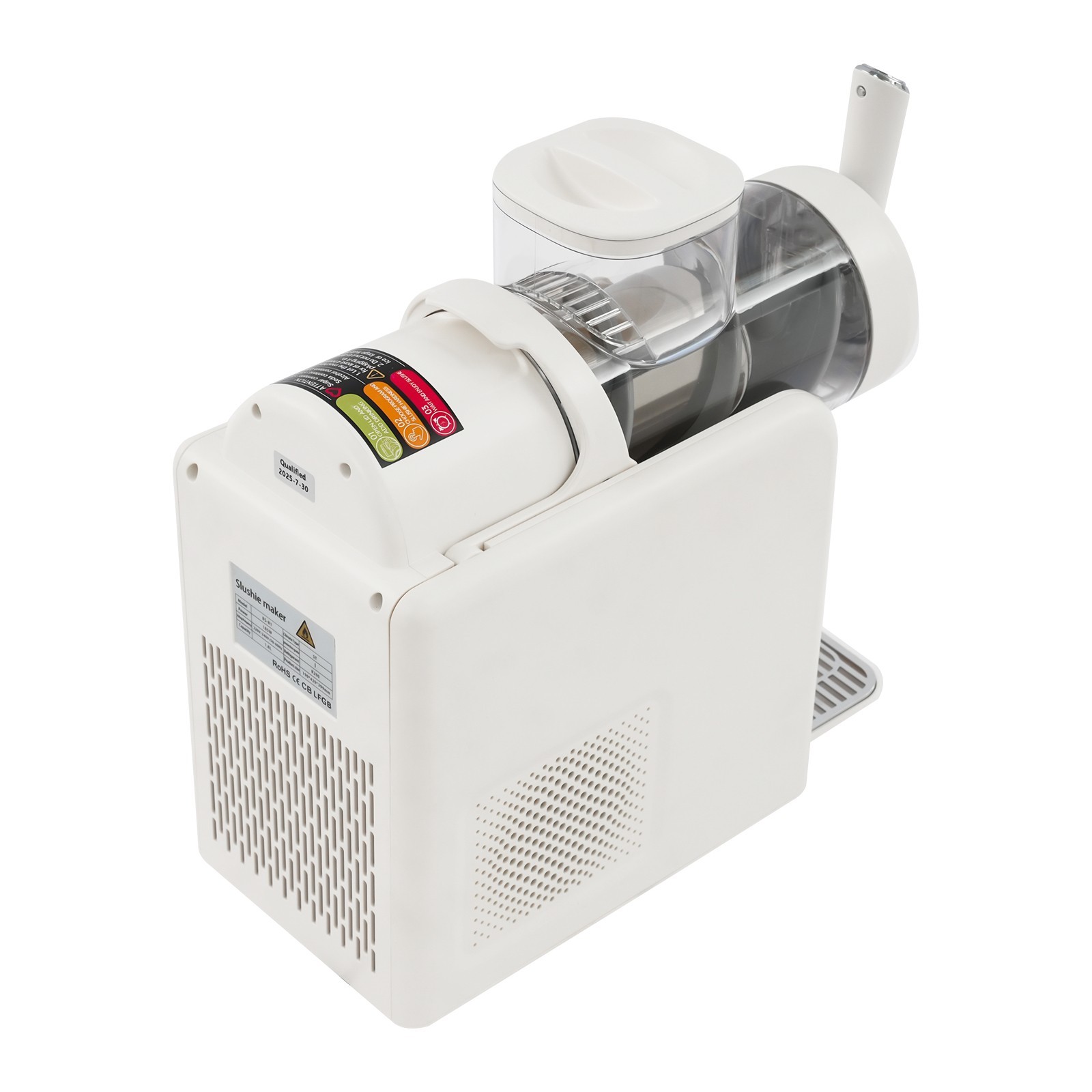 1.8L/0.48 Gallon Shaved Ice Machine Frozen Drink Machine Electric Tabletop 185W