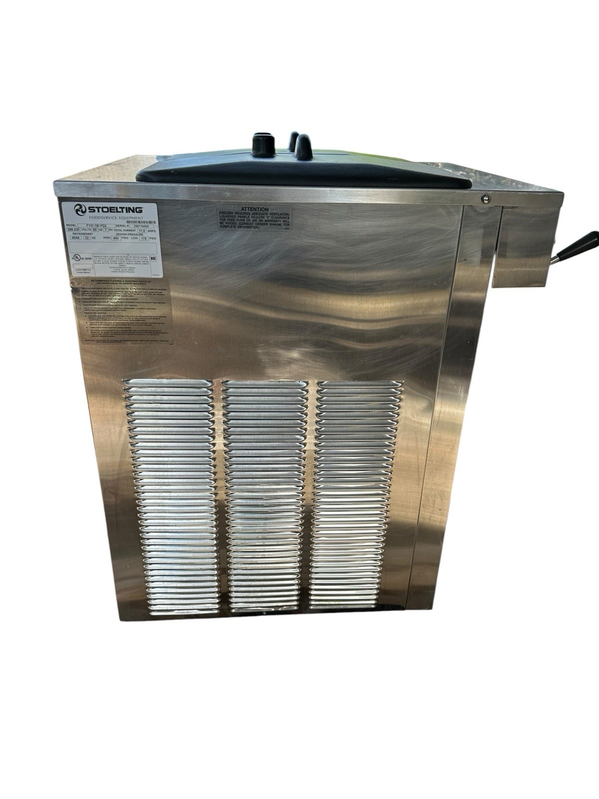 Stoelting F131-18l-YG2 Soft Serve Frozen Yogurt Ice Cream Machine