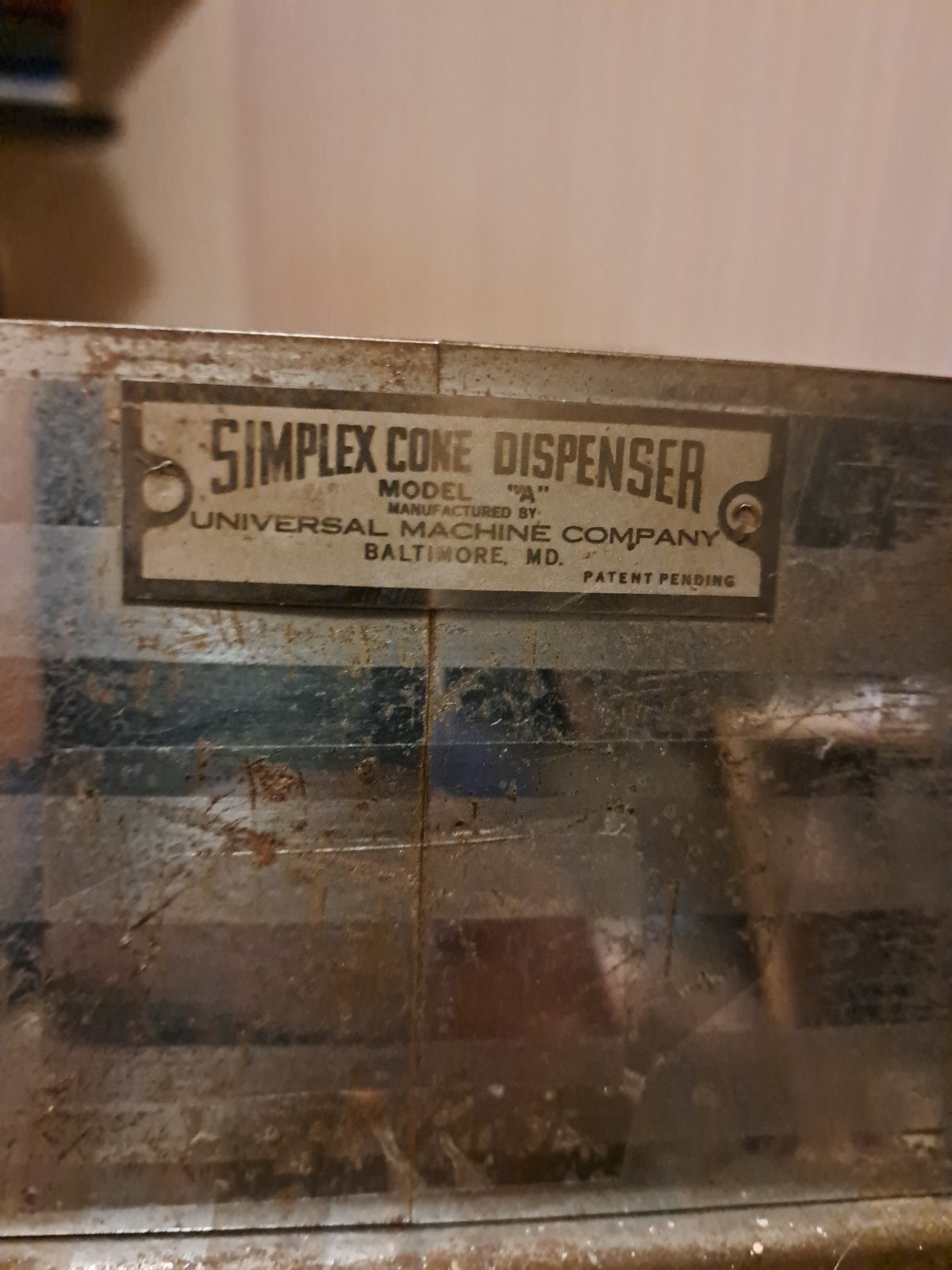 Simplex Ice Cream Cone Dispenser Stainless