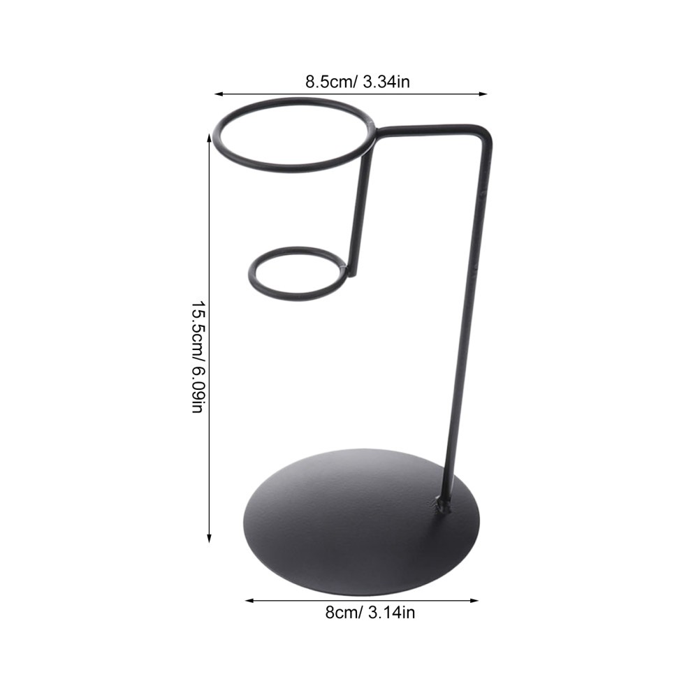 5pcs Iron Ice Cream Cone Holder – Mini Single Waffle Cone Display Stand for