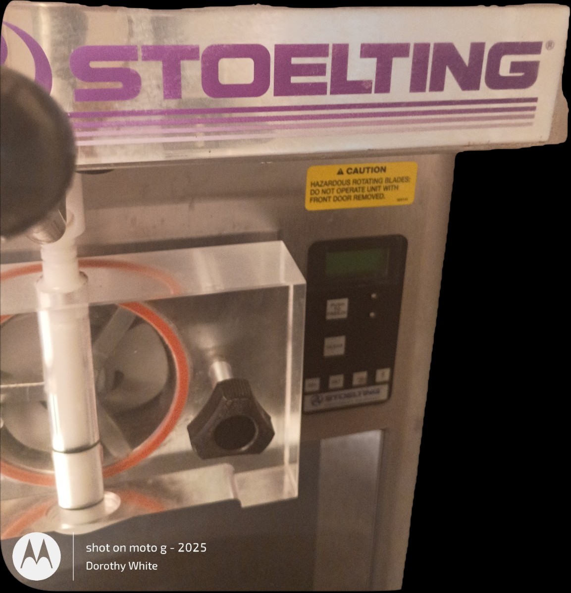 Stoelting F111-38I Soft Serve Countertop Ice Cream Machine, 1 Hopper