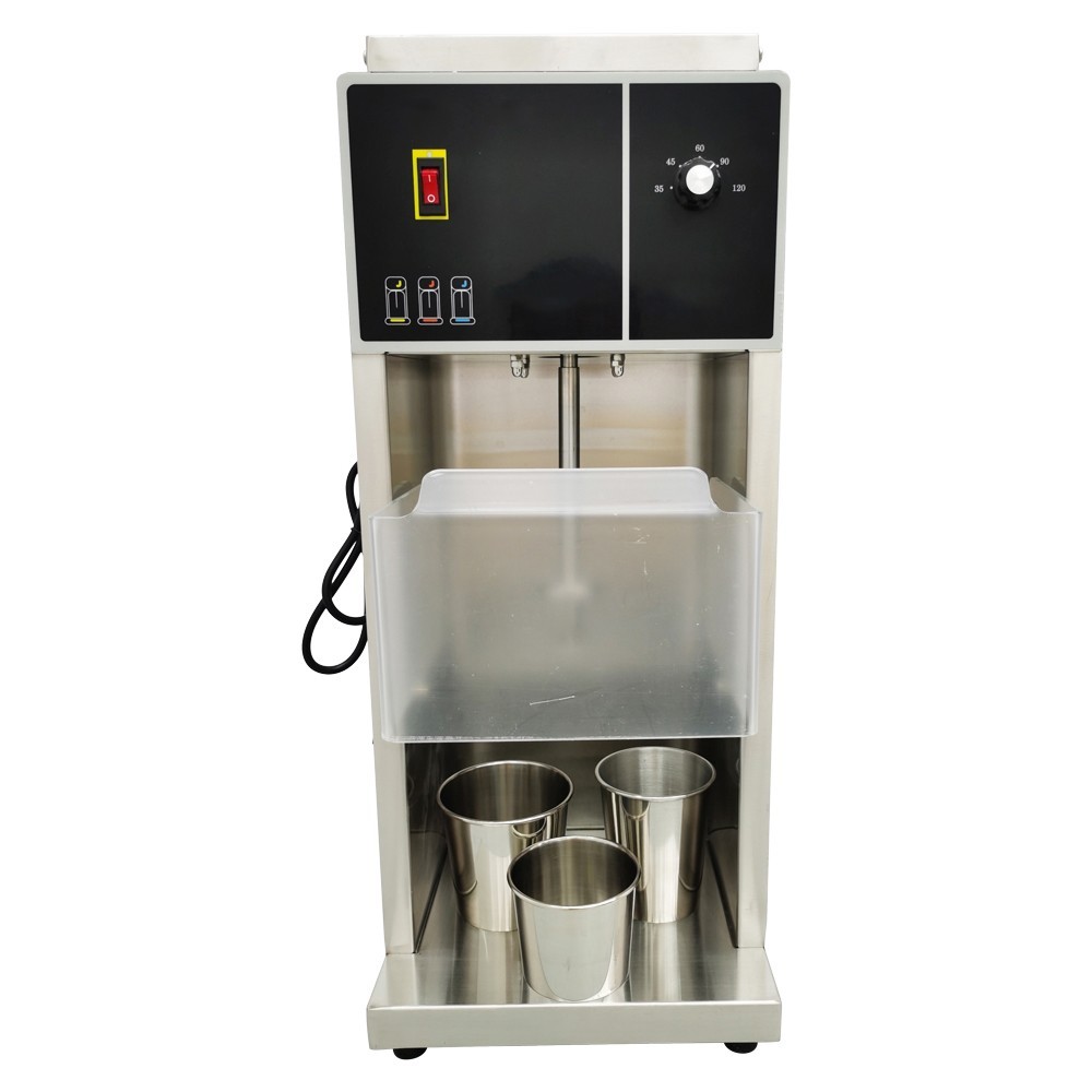 Ice Cream Blender Machine 110V w/ 3 Round Stainless Steel Molds Creamy Ice Cream