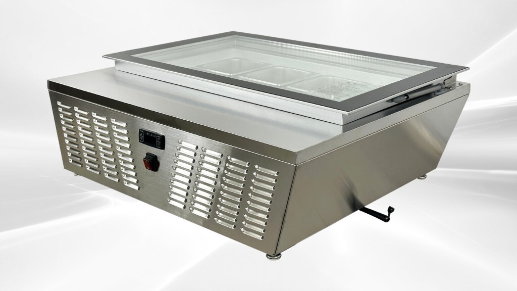 NEW 8 Pan Gelato Ice Cream Freezer Display Showcase Countertop Server NSF