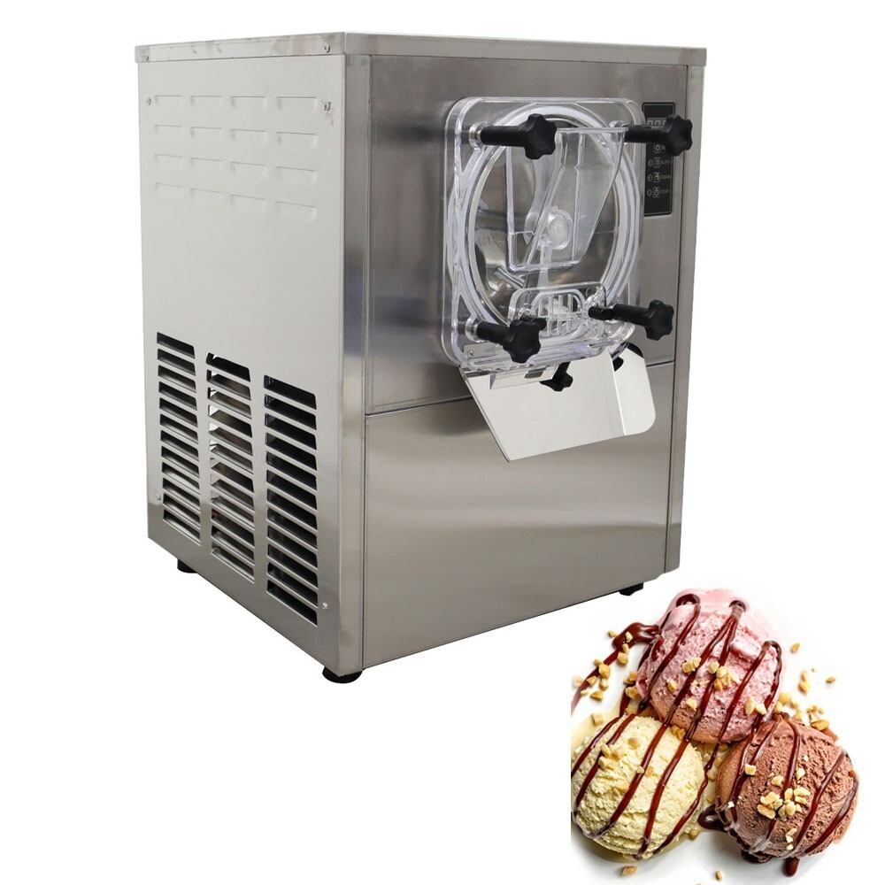 Hard Ice Cream Machine automated gelato ice cream maker Desktop 110V 1400W