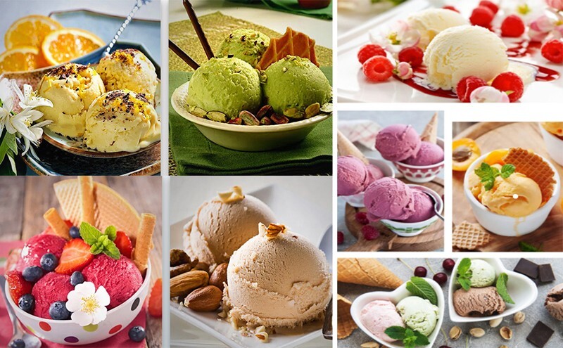 110V Commercial Hard Ice Cream Machine 25-30L/h Frozen Ice Cream Maker Mixer New