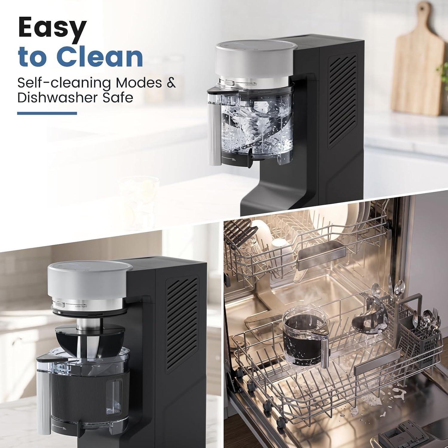 8-in-1 Compact Ice Cream Machine for Soft Serve Ice Cream, Slushie & Milkshake
