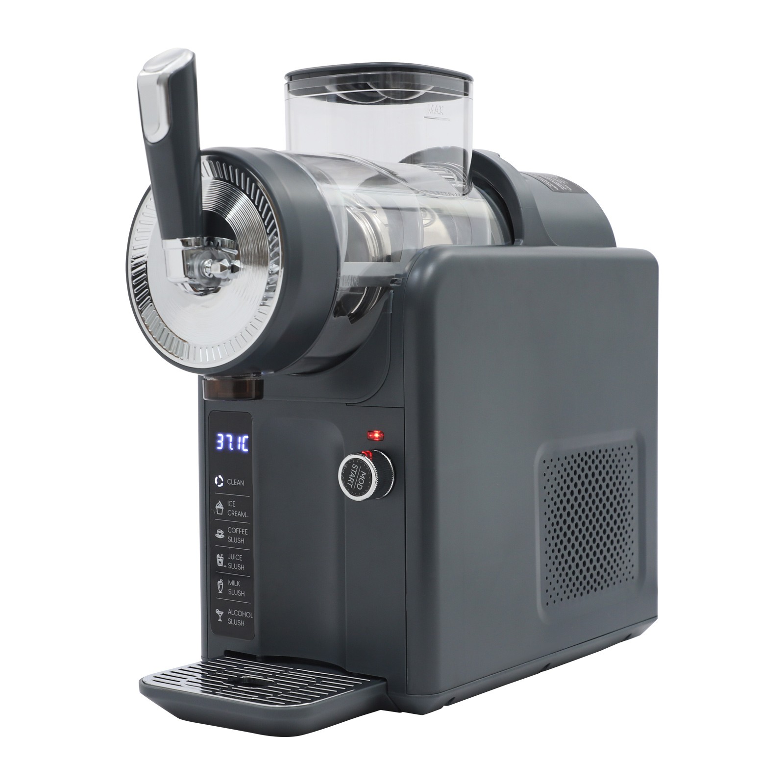 1.8L/0.48 Gallon Frozen Drink Machine Tabletop Electric Shaved Ice Machine 185W