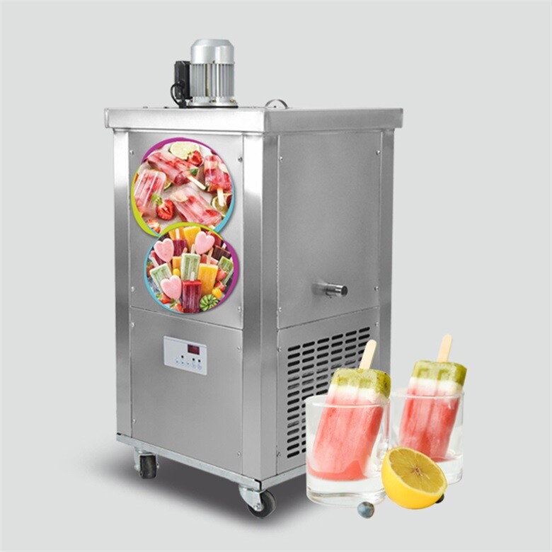 USA 2 Slim Molds ice Popsicle Machine, ice pop Machine,ice Lolly Making Machine