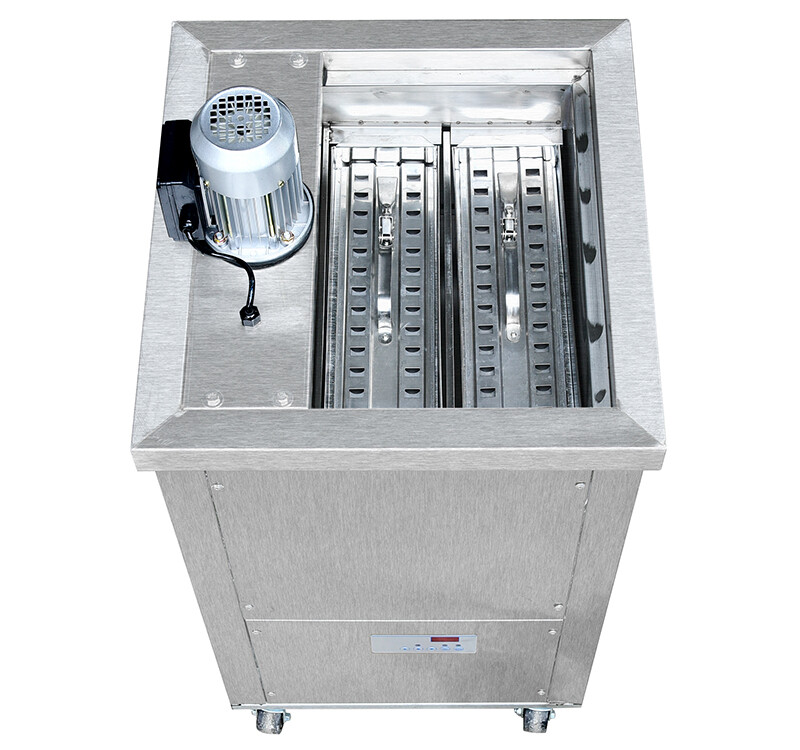 USA 2 Slim Molds ice Popsicle Machine, ice pop Machine,ice Lolly Making Machine