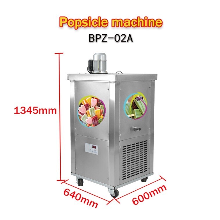 Kolice Commercial Brazilian slim molds designed popsicle machine, ice bars maker