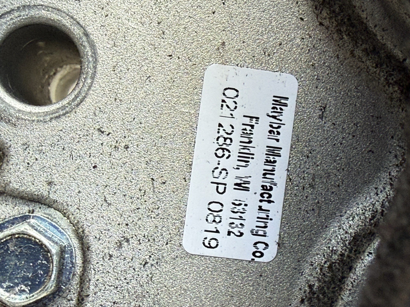 Taylor Gear Box Reducer for Soft Serve Ice Cream Machine – 021286