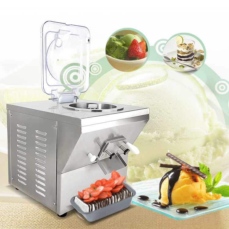 USA Kolice Countertop Italian Hard ice Cream Maker Fresh Fruit Ice Cream Maker