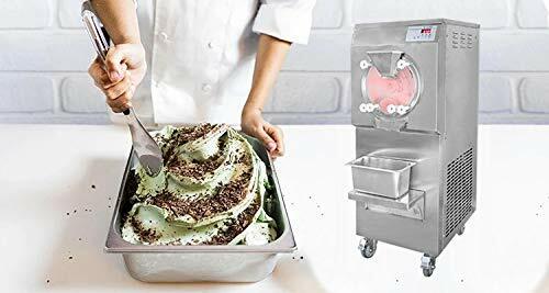 Kolice Commercial Italian Water Ice Machine, Gelato Hard ice Cream Machine