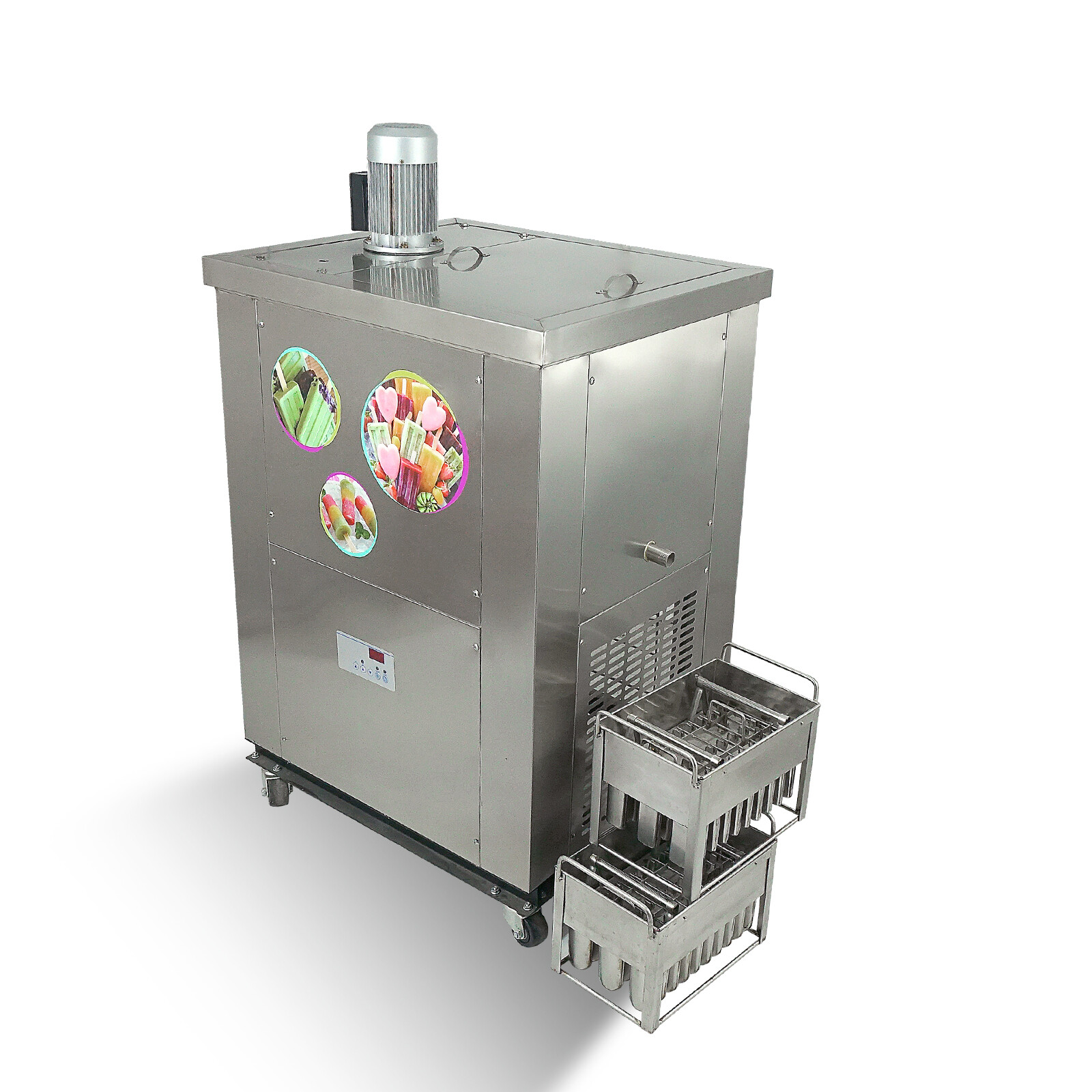Kolice Commercial 2 molds popsicle machine,ice lolly machine,ice cream bar maker