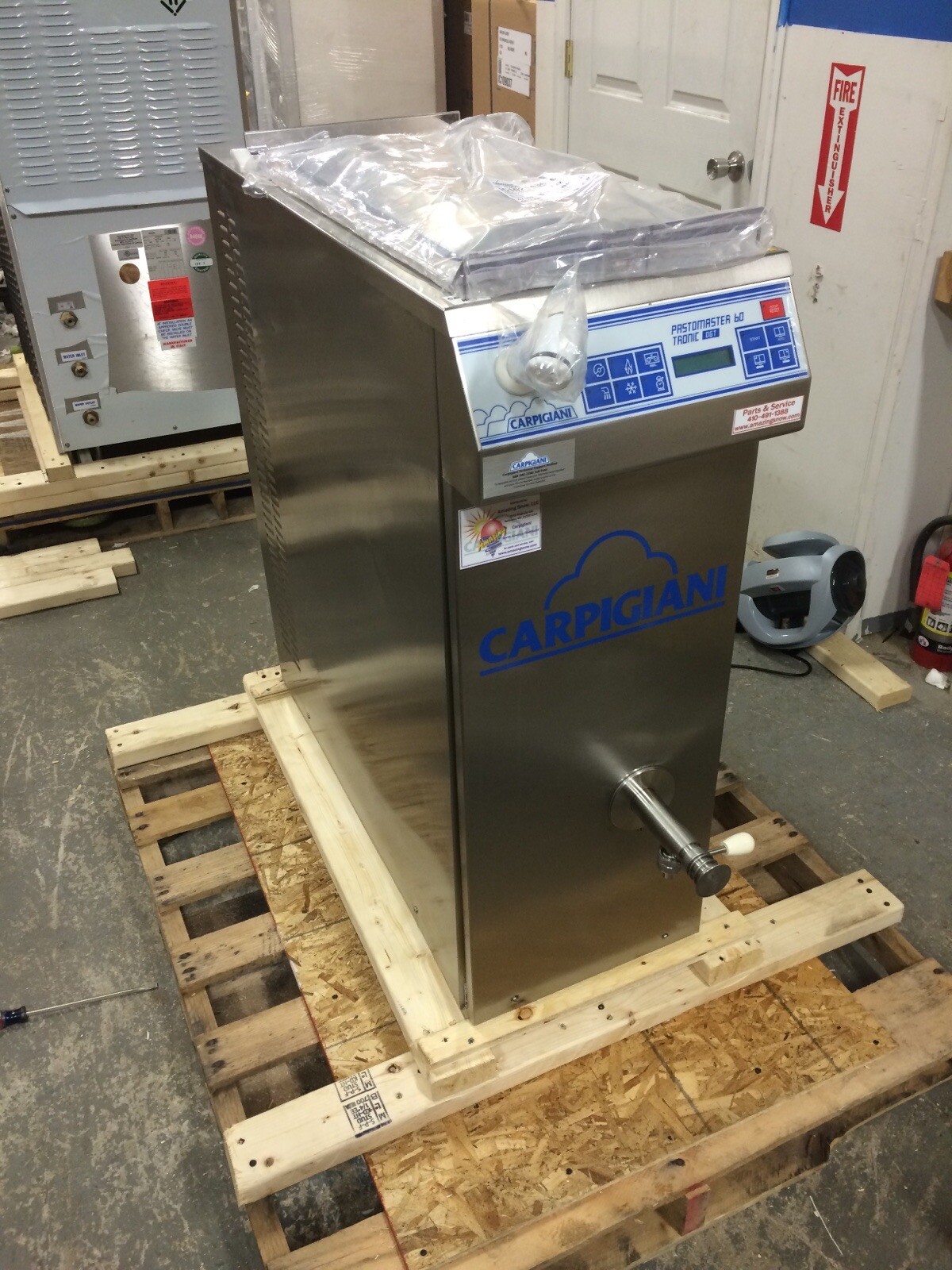Carpigiani Gelato Ice Cream Pastomaster 60 Tronic 1 Year Warranty
