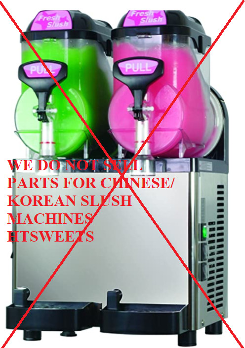 Ugolini slush machine Taylor, BRAS, MT, Mini, Atlas, FBM parts