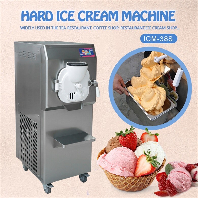 Kolice Commercial Italian ice Machine, Gelato Hard ice Cream Machine